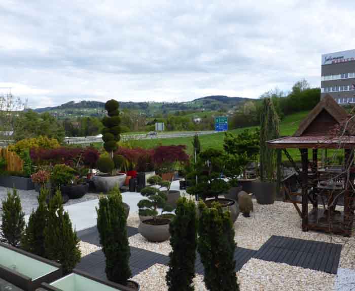 Zum verweilen - Geniessen Sie unsere Musterterrassen
